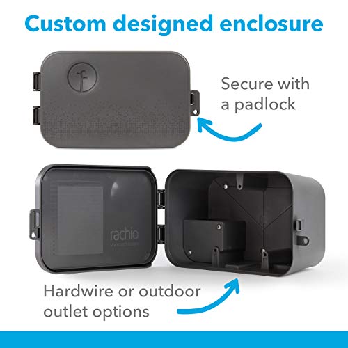 Rachio Smart Sprinkler Controller Weatherproof Outdoor Enclosure - size: Weatherproof Outdoor Enclosure