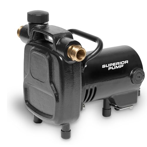 Superior Pump 90050 Transfer Pump , Black - size: 1/2 HP Cast Iron