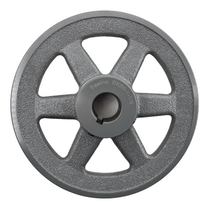 BK80-1 1/8 v Belt Pulley 1 1/8 inch bore 7.75" OD,V-Belt Sheave Cast Iron for A AX B BX 4L 5L V-Belts,BK80118 Pulley