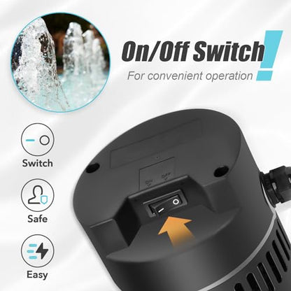 DoE-Compliant CEC approved 1.5HP 115v 4920GPH Above Ground Pool Pump - color: Dim Gray