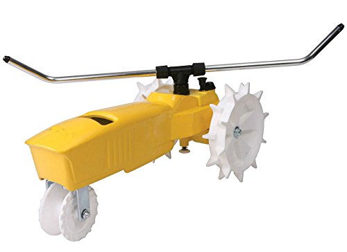1865 Rain Train Cast Iron Traveling Lawn Sprinkler Tractor w Auto ShutOff