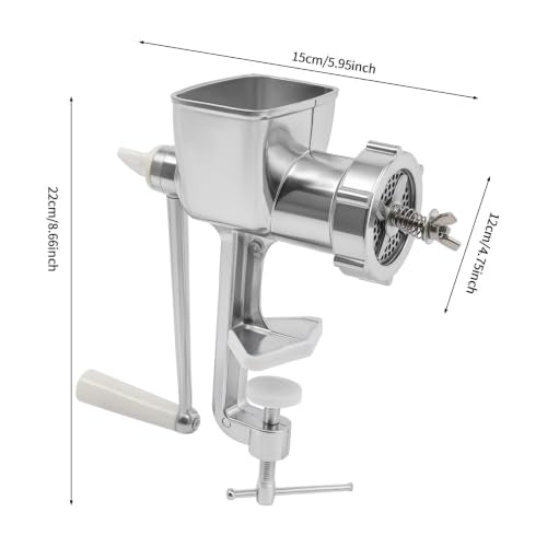 Pellet Machine, Stainless Steel Food Granulator with 5 Dies