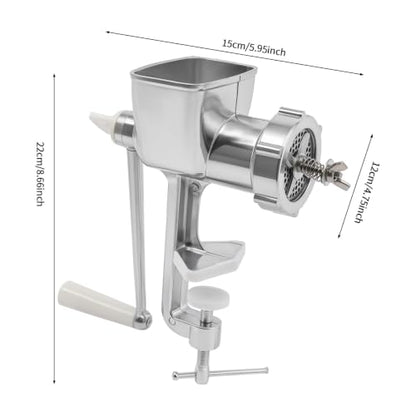 Pellet Machine, Stainless Steel Food Granulator with 5 Dies