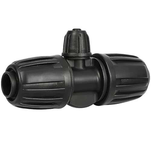 13 pack 1/2 Inch To 1/4 Inch Drip Irrigation Fittings, 1/2" (1/2" ID x 0.65" OD) to 1/4" Drip Line Reducing Tee 1/2" x 1/4" 3 Way Splitter Connectors for Garden Irrigation System - size: 1/2" x 1/4" 3 Way Splitter