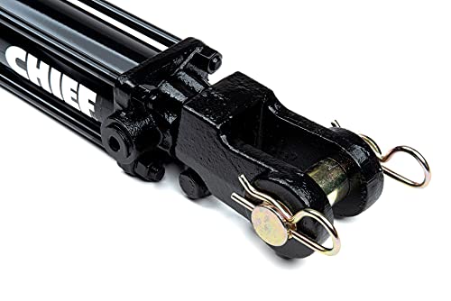 Chief TC3 3000 PSI Tie-Rod Cylinder for Double Acting 3'' Bore x 20'' Stroke - 1.5 Rod Dia #8 SAE Port Retracted 30.25" and Extended Length 50.25" and 1 Pin Dia