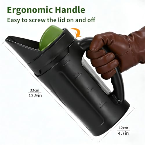 80 Oz Handheld Spreader Shaker, Spreader for Lawns and Gardens