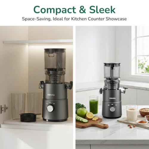 Canoly 2-in-1 Cold Press Juicer C03, Makes Juice & Nut Milk