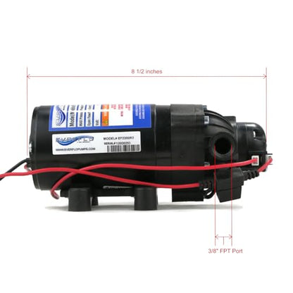 OEM | (10 Pack) Everflo 2.2 GPM, 12 Volt, Diaphragm Pump EF2200, EF2200-BOX, EF2200BOX