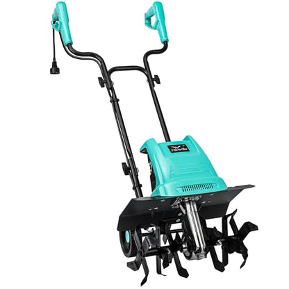 IncwBo 17'' 15-AMP Corded Electric Garden Roto Tiller Cultivator Powerful - size: 15 AMP-17 INCH