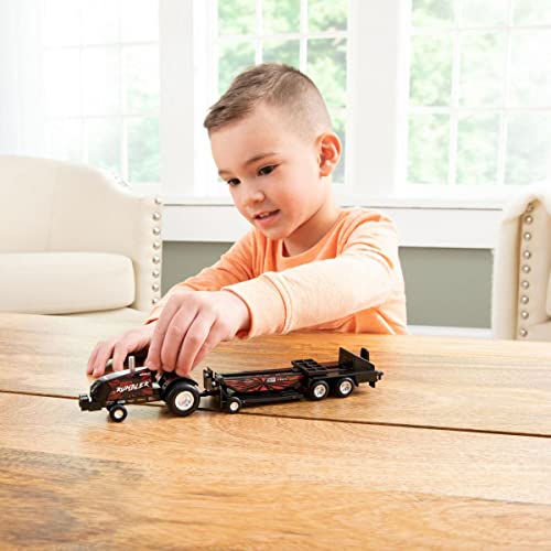 Case IH 1/64 Magnum Red Rumbler Pulling Tractor with Pulling Sled