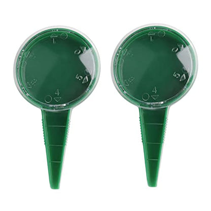 Pack of 2 Seed Spreader, Handheld Seed Planter Gre Ed Dispenser Sower Planter Seed Dial 5 Different Settings Seeder Gardening Tools