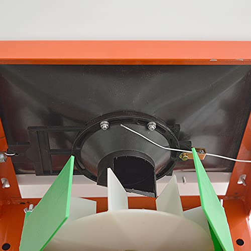 TECHTONGDA 12V ATV Broadcast Spreader 265lb Capacity Electric Fertilizing Machine
