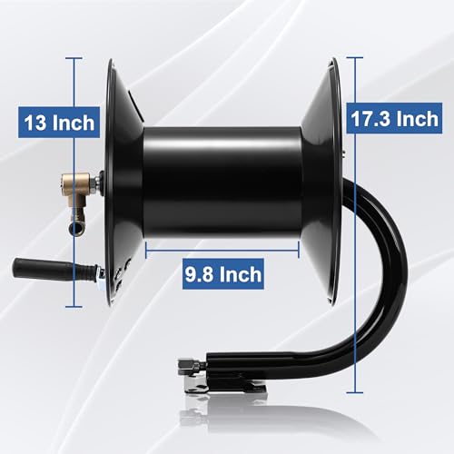 Tool Daily Pressure Washer Hose Reel 200FTx3/8" / 350FTx1/4", 4000 PSI - size: 200FT