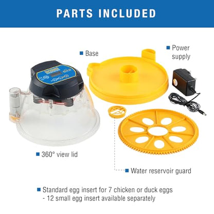 Brinsea Mini II Advance Incubator with Automatic Turner for Hatching 7 Eggs - size: 7 Eggs