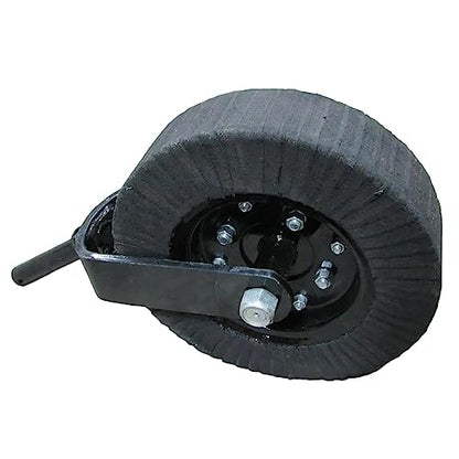 Tail Wheel Assy Fits Bush Hog, 1.25in Yoke/Post Dia, 15in Tires