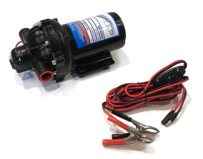 OEM Everflo EF4000 4.0 GPM 12V Diaphragm Pump & Wiring Harness 33-103233 - style: 4.0 GPM w/ Harness
