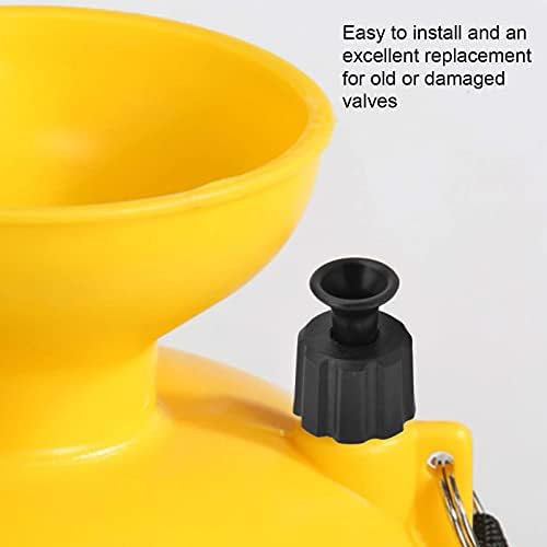 Safety Release Valve,Pressure Relief Valve PP Automatic Safety Valve Accessory for 3L/5L/8L Backpack Sprayer(black)