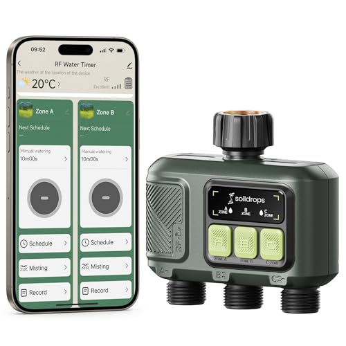 WiFi Water Timer Smart Irrigation Controller with Gateway - style: 3-Zone