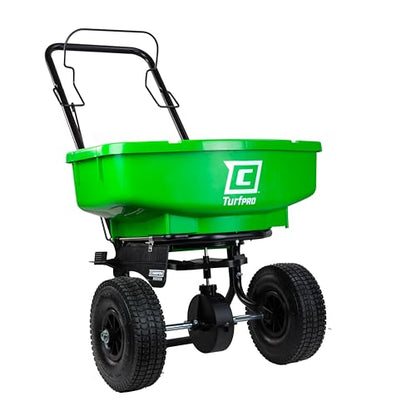 CHAPIN 89000A TurfPro 80 lb Lawn Spreader, Push, Seed and Fertilizer - style: 80Lbs