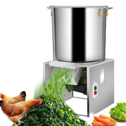 Animal Feed Grinder/Vegetable Chopper,Titanium Alloy Blades,Stainless Steel