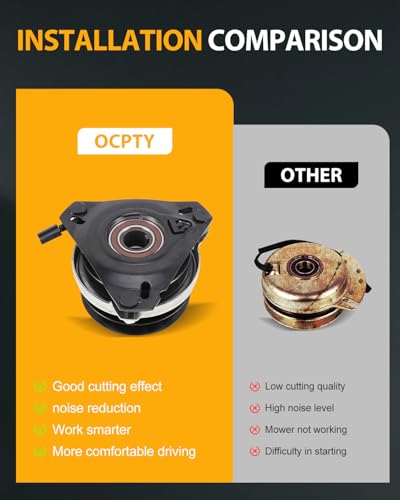 OCPTY PTO Clutch Fit for John Deere for Scotts for Warner AM119536