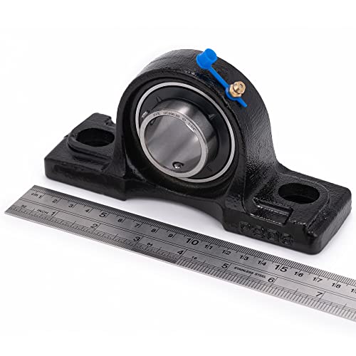 XiKe UCP206-20 with 1 1/4" Bore -Pack of 4 Mounted Pillow Block Bearings - size: UCP206-20 Bore 1-1/4"