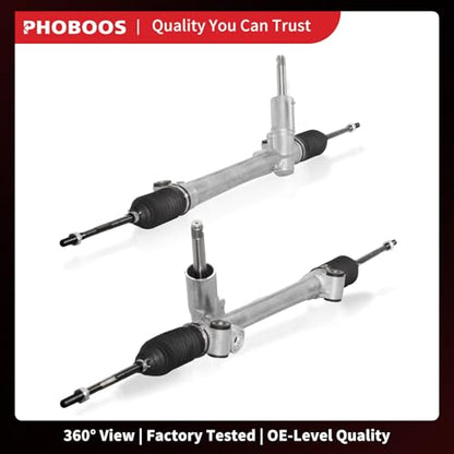 PHOBOOS Manual Steering Rack and Pinion Assembly Compatible with Buick Encore 2013-2022, Encore GX 2020-2023 & Chevrolet Trax 2013-2022, New Unit, Leak Resistance, Direct Fit, Ref. 1G1014 - size: 1G-1014