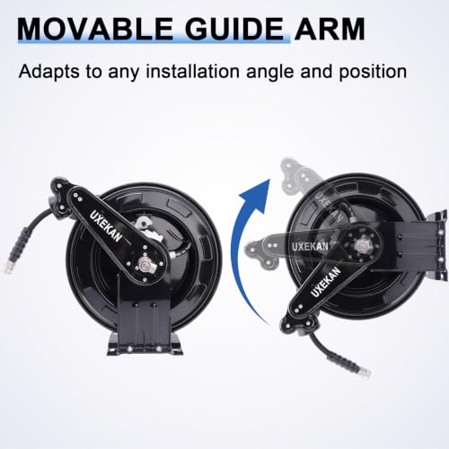 4000 PSI Pressure Washer Hose Reel with 50FT 3/8" Hose