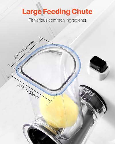VEVOR Electric Cheese Grater Salad Maker, 200W Salad Shooter, Electric Vegetable Slicer Shredder Chopper for Fruits with 5 Attachments, Stainless Steel Food Cutter for Vegetables, and Cheeses - size: Electric-Salad-Stainless Steel