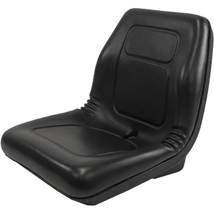 AT327445 Black Vinyl Seat Fits John Deere 320 325 328 332 8875