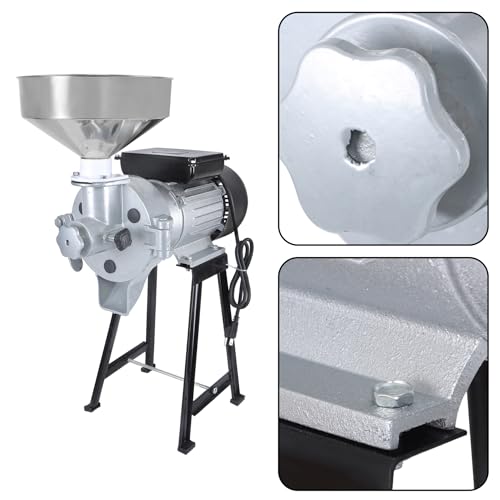 Wet & Dry 1500W 110V Electric Grinder Grain Mill Coffee Feed Flour Cereals Corn Grinder Machine