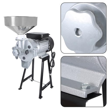 Wet & Dry 1500W 110V Electric Grinder Grain Mill Coffee Feed Flour Cereals Corn Grinder Machine