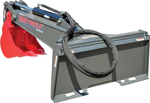 GreyWolf Skid Steer Backhoe Attachment - Made in USA - Free Freight