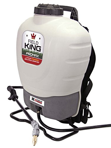 Field King 190515 Professionals Battery Powered Backpack Sprayer, 4 gal - style: Battery Powered