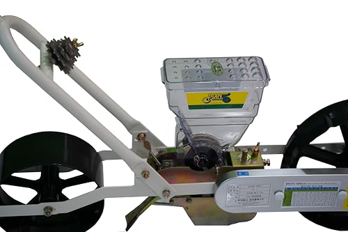 JP-1 Lite Garden Planter Seeder (Lightweight 15 lb, Precise, Durable) – Vegetable Tool for Corn and Grass Planting, Hand Push Bag Seeder, Drop Spreader Alternative