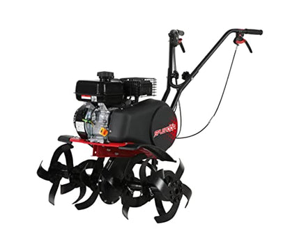SPLENDOR Gas Powered Tiller 4 Cycle 212CC Working Width 13in-22in-33.5in Total Two Packages