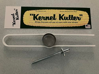 The Original Kernel Kutter (Sweet Corn Cutter, Stripper, peeler) with Bit "proudly made in the USA"