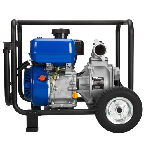 DuroMax XP652WX 212cc 158-Gpm 2-Inch Dual-Fuel Portable Semi-Trash Water Pump - style: 158-GPM 2-Inch Dual Fuel Pump
