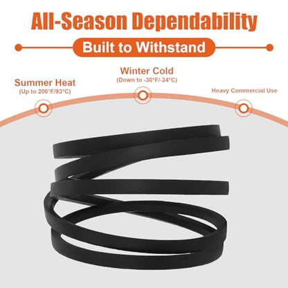 Podoy 405143 Deck Drive Belt 1/2" x 105.5", 46" Mower Deck Belt, 1 Pack