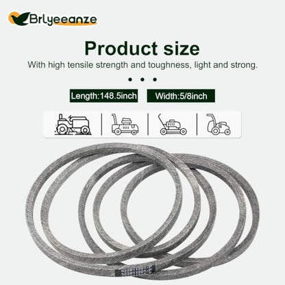 522811301 Lawn Mower Deck Belt - size: 148.5"L x 0.63"W