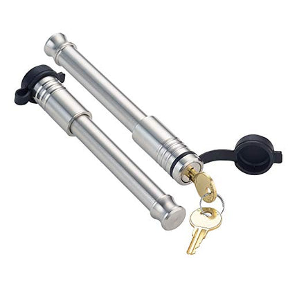 61573 | 2 Pack, Keyed Alike, Receiver Locks for 3" Receiver - color: 2PK (2) Receiver Locks, size: Fits: 3.0" Receiver