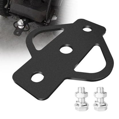 Chelhead 3 Way Trailer Hitch Adapter Steel Hook Mounting with Bolts - size: Flat Design