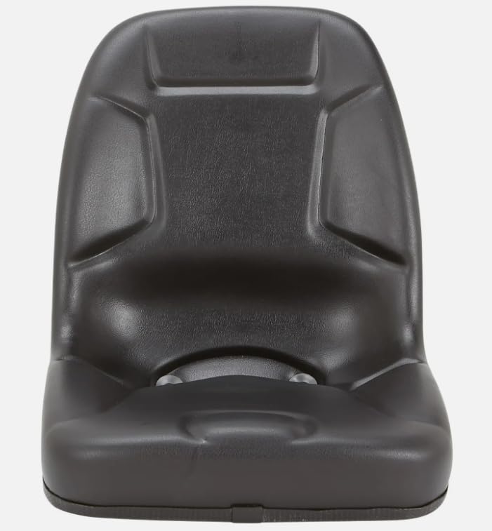 High Back Compact Tractor Seat; Compatible with Kubota: B7500, B8200, G1800, G1900, G2000, GF1800 Mower, K008 Backhoe, L175, L185, L200,L225, L2050, L210, L225, L2250; 530000BK-K2