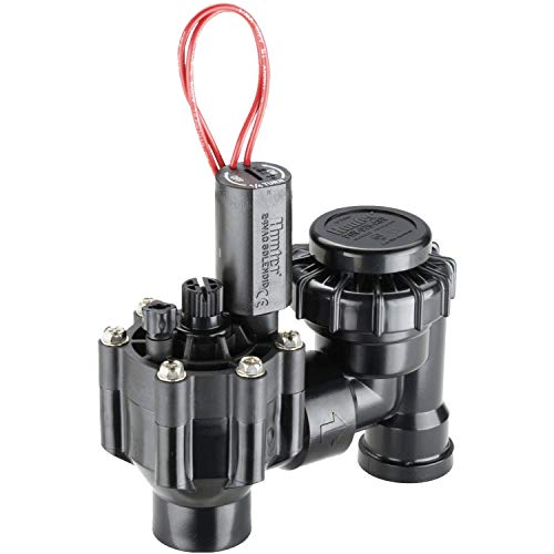 Hunter Industries Sprinkler NODE100 Battery Controller with Solenoid and Hunter 3/4" PGV-ASV Anti-Siphon Valve