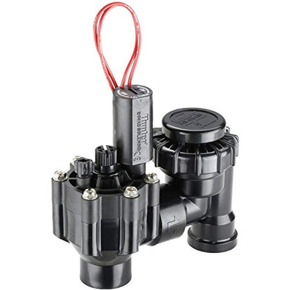 Hunter Industries Sprinkler NODE100 Battery Controller with Solenoid and Hunter 3/4" PGV-ASV Anti-Siphon Valve