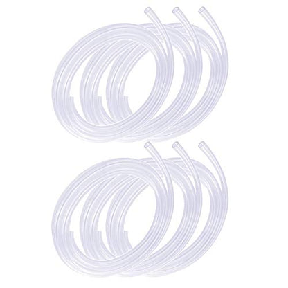 Milking Machine Accessory Cow Teat Cup, 6 Milk Hose and Bucket Lid Replacement Set
