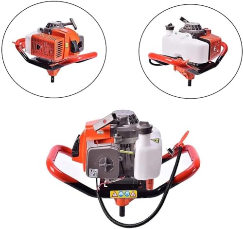 85cc Earth Auger Gas Powered Post Hole Digger 2-Stroke Petrol Earth Digger