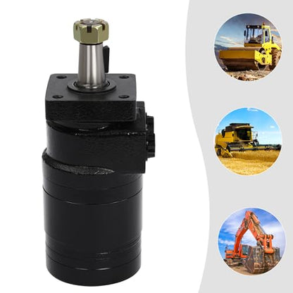Wheel Hydraulic Motor 1-603718 - 378 N.m Torque, 247 RPM, Replace# 1603718, 025-515, 025515, TE0230FS250AAFA, Lawn Mower Drive Motor, Lawnmower Hydraulic Engine