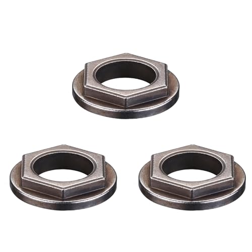 3 Pack 741-0656 Hex Flange Bearing for Cub Cadet Troy Bilt 941-0656A