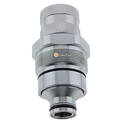 FridayParts Hydraulic Flat Face Quick Connect Coupler AT406475 - size: Female Coupler AT406475